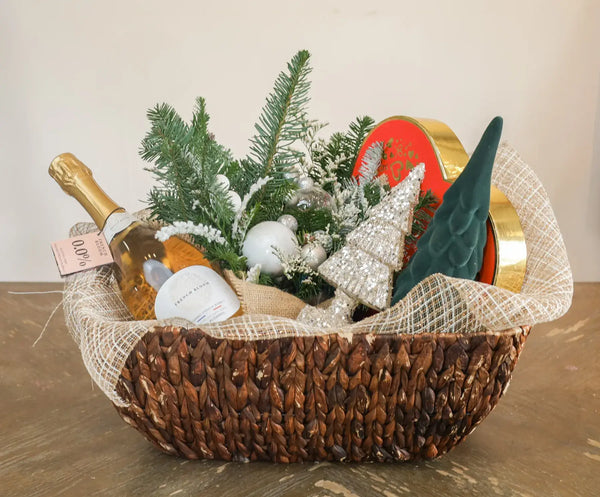 Festive Christmas Gift Basket | Elegant Holiday Gifts