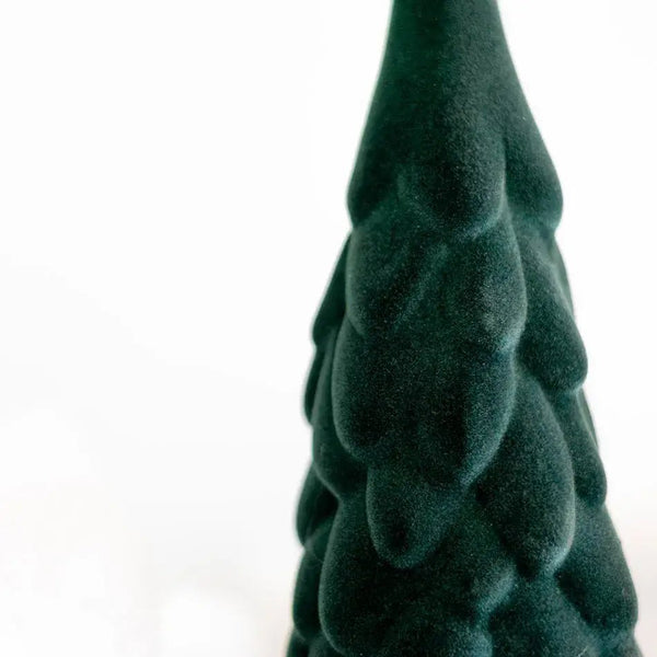 Green Waved Christmas Tree Decoration